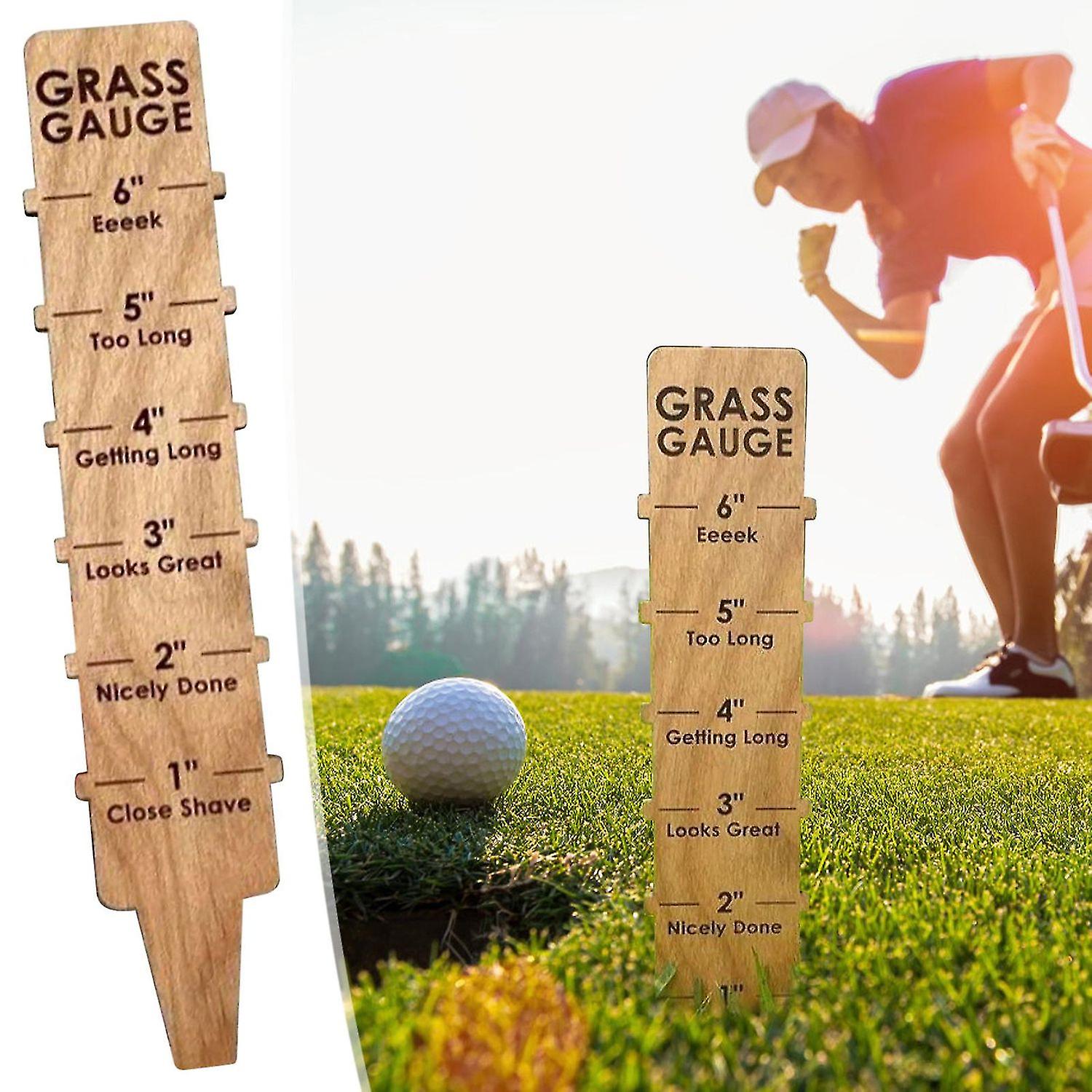 Grass Gauge, Large Outdoor Grass Trim Measurement Tool - The Ultimate Tool
