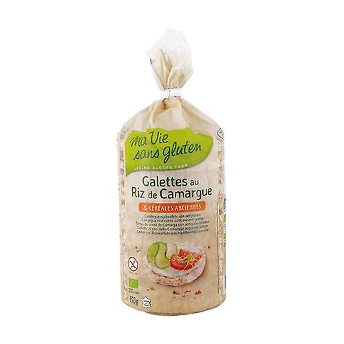 Camargue rice cakes with ancient organic cereals 130 g