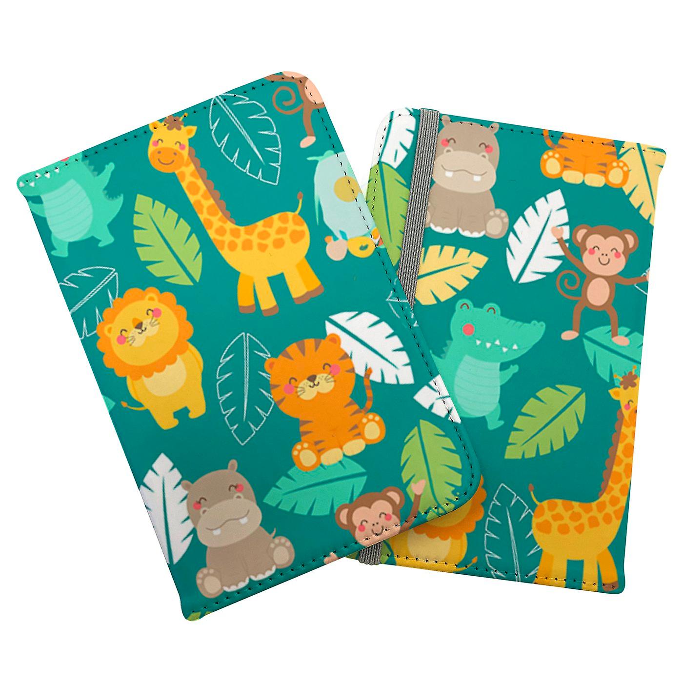 Jungle Animals Passport Cover