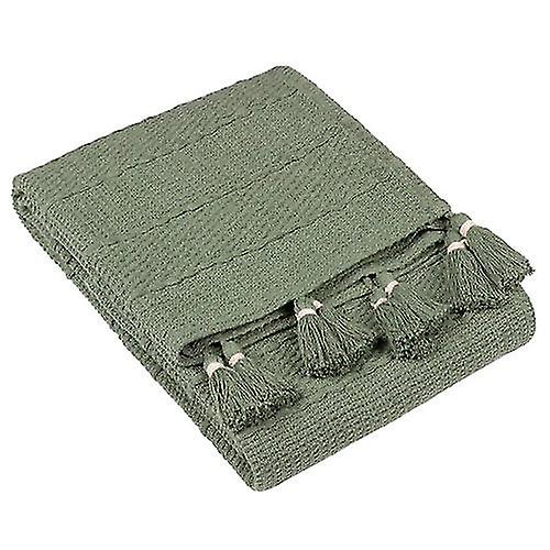 Yard Caliche Woven Tassel Throw