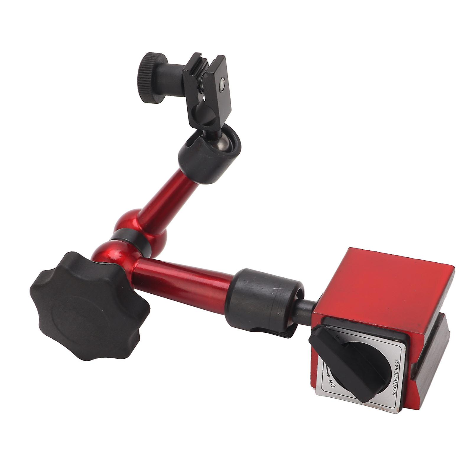 Dial Indicator Base Strong Magnetism Adjustable Universal Cast Iron Magnetic Base Stand 