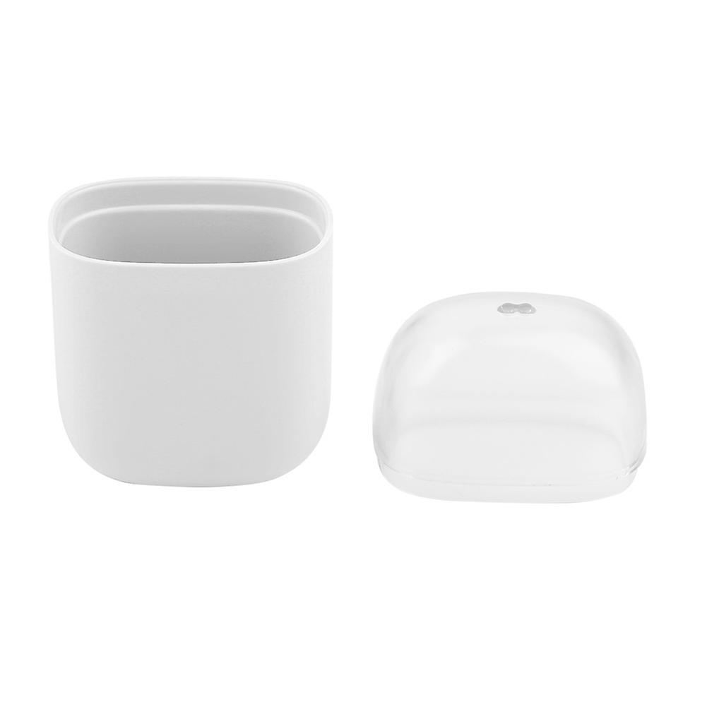 Portable Magnetic Toothpick Container Storage for Kitchen Refrigerator Microwave Oven(White)