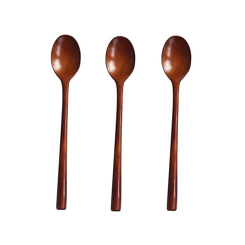 3pcs Wood Soup Spoons