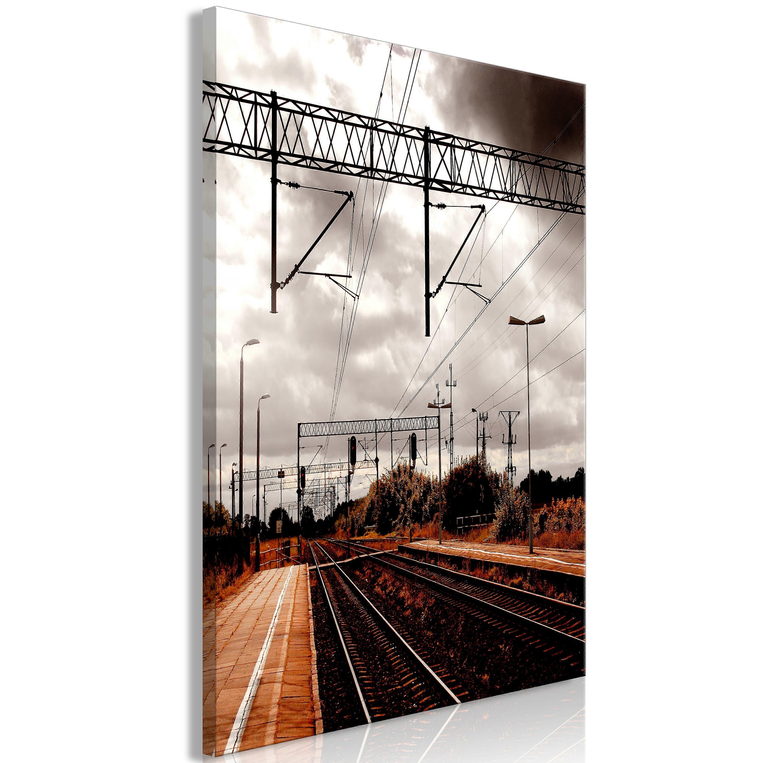 Canvas-tulostus - ennen matkaa (1 osa) pystysuora