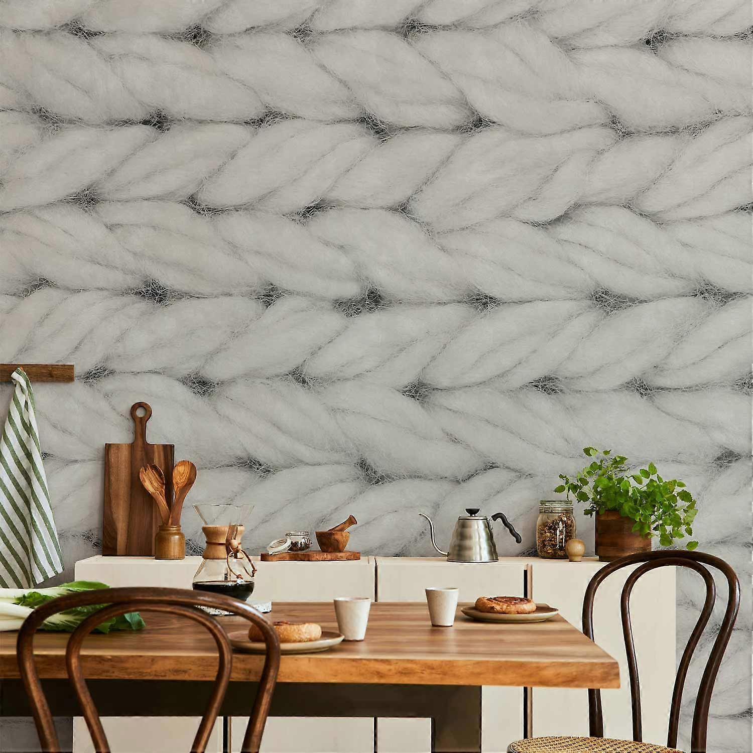 Wall Mural - Real Wool - First Variant