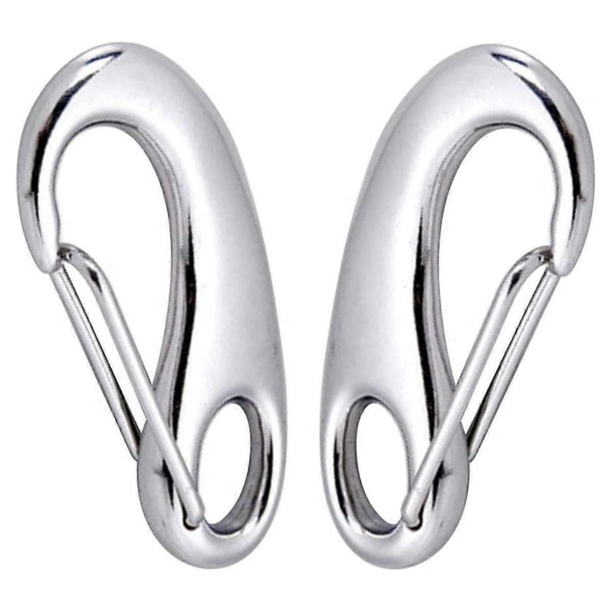 Stainless Steel Marine Grade Rope Connector, Wire Rope Quick Release Buckle, Connecting Buckle, Spring Buckle