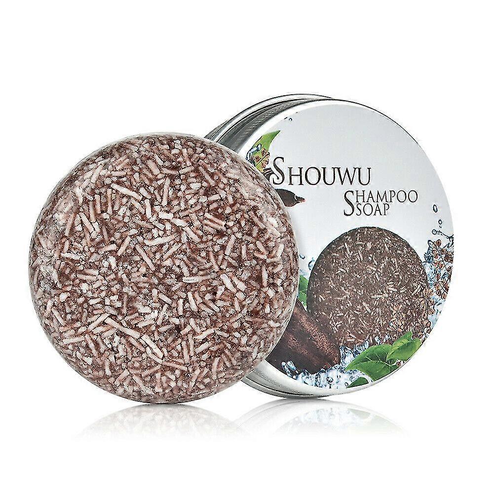 Grau Reverse Shampoo Bar Polygonum Multiflorum Essence Haarverdunkelung Shampoo Seife