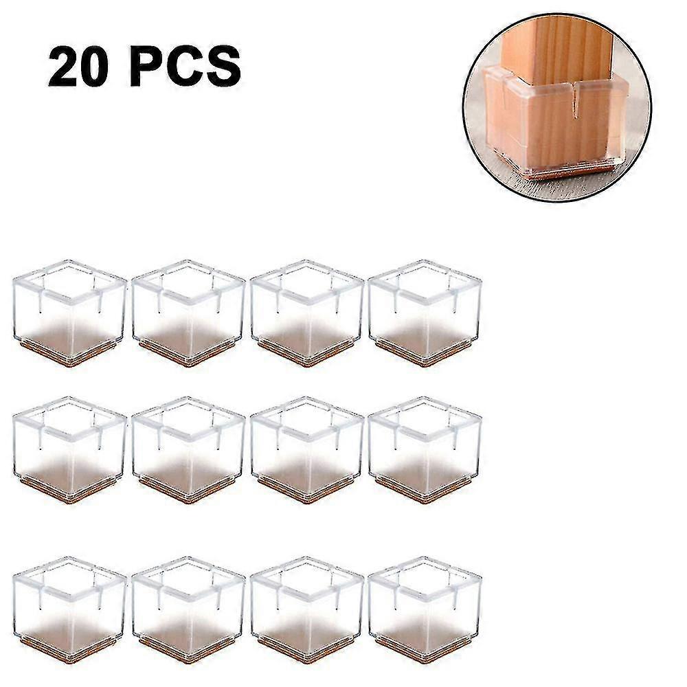 Προστατευτικά ποδιών καρέκλας συμβατά με hardwood δάπεδα καρέκλα καλύμματα ποδιών καθαρή καρέκλα