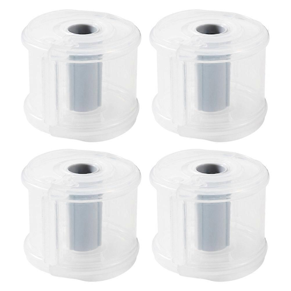 4Pcs κάτοχοι ταινιών ρολών Οικιακοί διανομείς ταινιών Φορητοί κόπτες ταινιών Κατάλληλα κουτιά ταινιών
