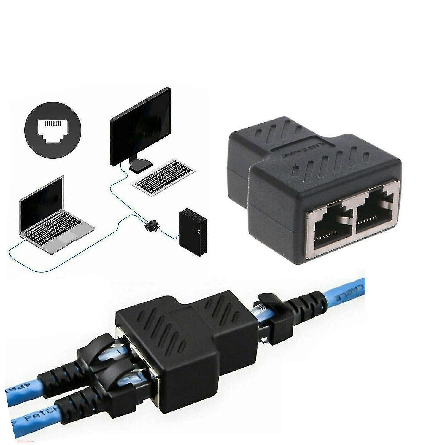   Rj45 1  2     Cat5/6/7 Lan Ethernet 