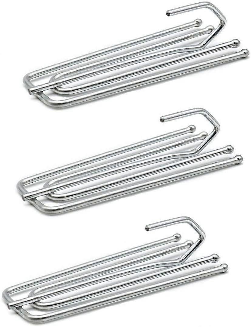 24 Pack Heavy Curtain Hooks In acciaio inossidabile Pinch Pleat Curtain Hooks