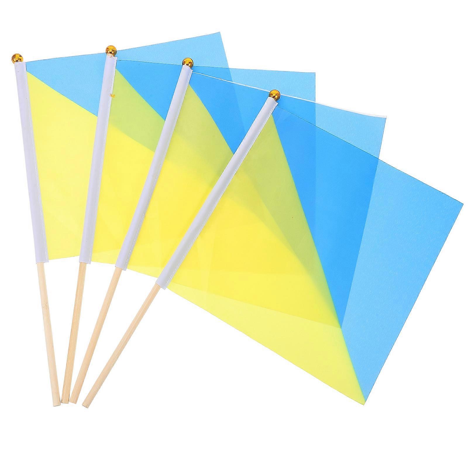 4pcs Referee Commanding Flag Commanding Signal Flags Race Conducting Flags Commanding Flags