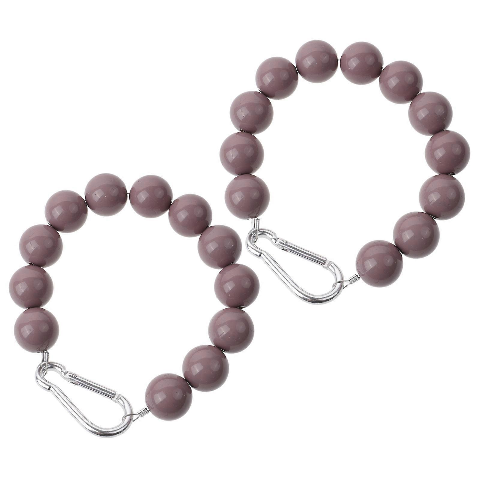 2pcs Flag Pole Windproof Chain Flagpole Guide Beads Chain Flagpole Guide Tool Flagpole Accessory