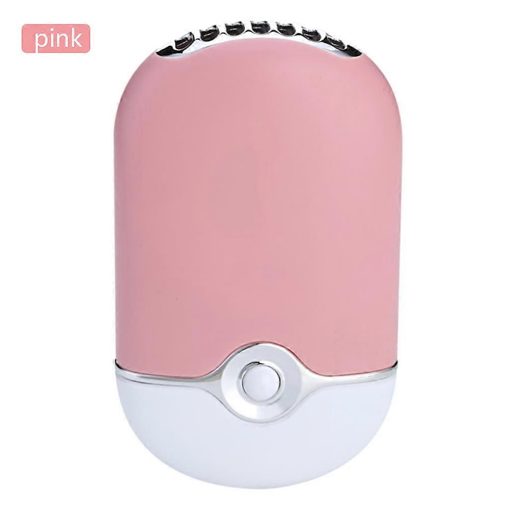 Nail Dryer - USB Rechargeable Mini Fan for Quick Drying (Pink)