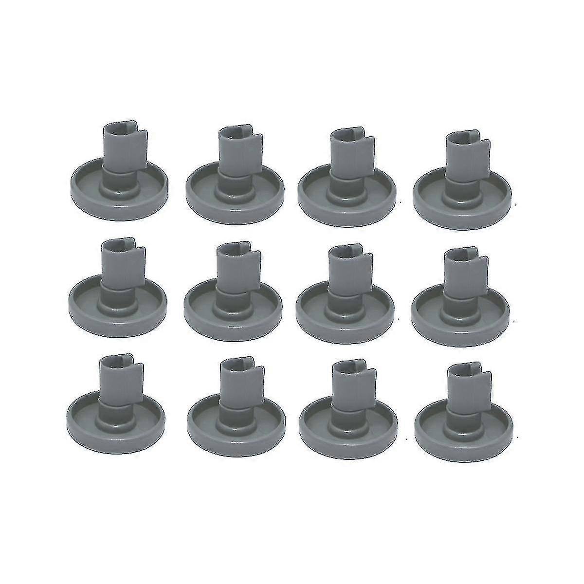 12 יחידות גלגלי מדיח כלים גלגלי סלסלה תחתונים ל-Favorit Privileg מדיח כלים גלגלי סלסלה תחתונה 40 מטר