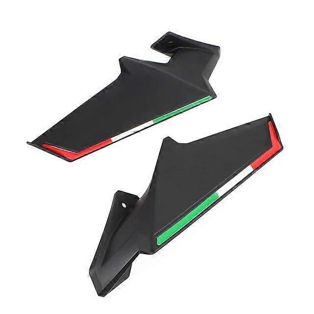 Motorcycle Body Parts Motorcycle Fixed Wind Wing Flow Front Fairing Side Spoiler Winglets For Kawasaki Z650 Z750R Z750S W800 W800SE Z750