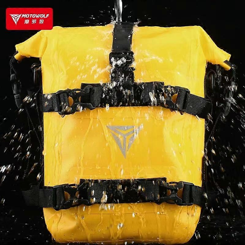 Suitable for Motorcycle Multi function Guard Bar Bag Waterproof Side Bags Tail Bag Bumper Backpack Quick Release Accessorries