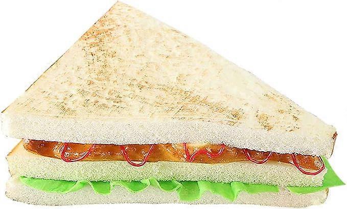 Artificial Bread Fake Bread Simulation Food Model Kitchen Prop, Sandwich