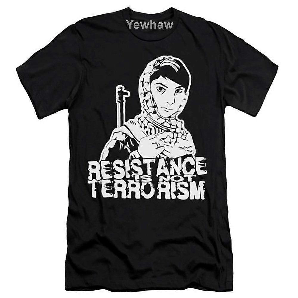 Rezistența nu este terorism și tricou activist