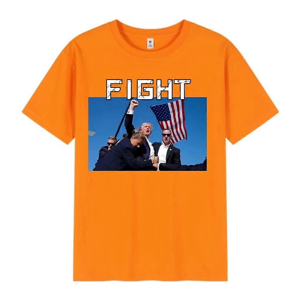 TRUMP - WHO SHOT ME? TEE T shirt BW Rally 2024 Assassination Attempt