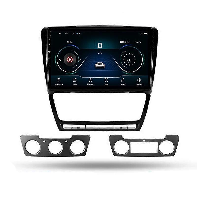 For Skoda Octavia 2 A5 2008-2013 Car Multimedia Radio Android GPS Video Player Stereo
