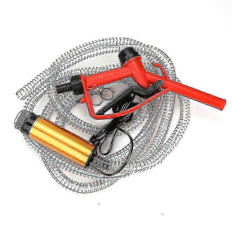 12 فولت 24 فولت 220 فولت (خرطوم 4 أمتار) 51mm مضخة مياه التزود بالوقود بندقية مجموعة مضخة غاطسة كهربائية الفولاذ المقاوم للصدأ مضخة وقود زيت الديزل