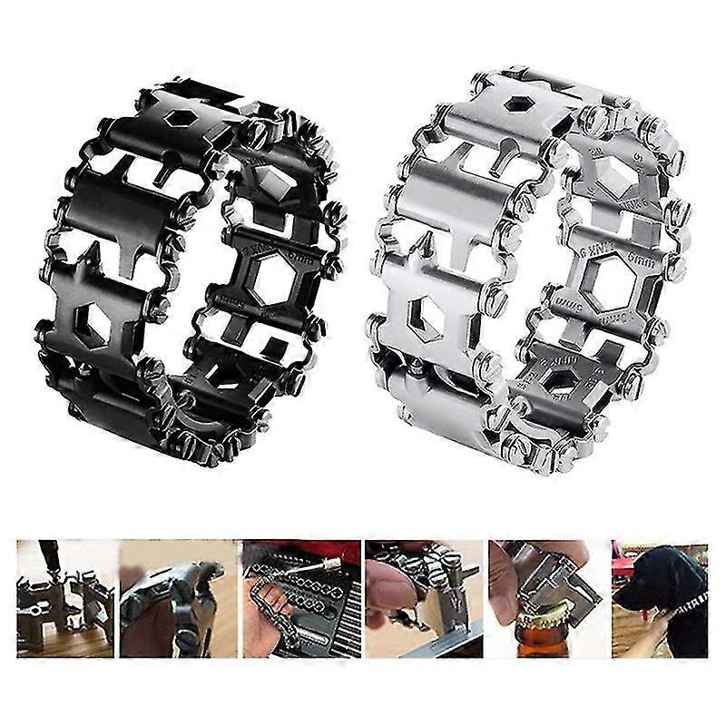 Multifunction Tool Bracelet Tread Bracelet Stainless Steel Bolt Driver Tools Kit