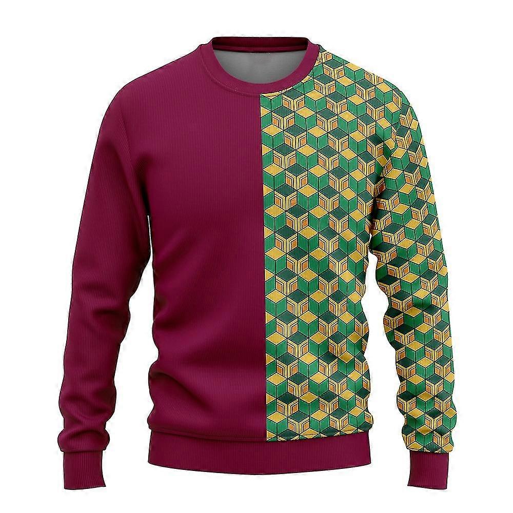 Gyomei Jema Demon Sweatshirt Puler Moș Crăciun Pulr Hanorac 3D pentru bărbați și 2023 /