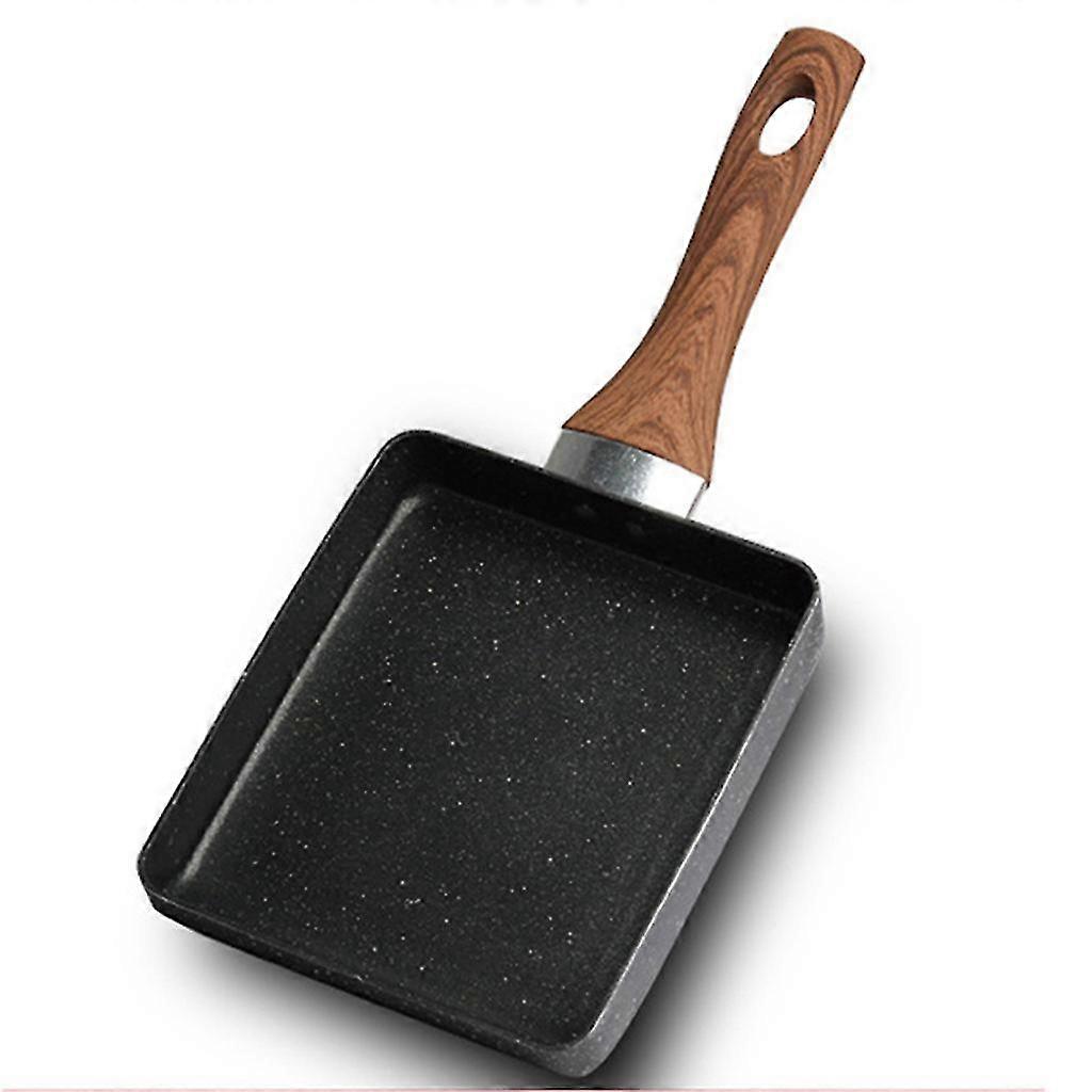 Nonstick Retangular Omelette Pan Tamagoyaki Egg Pan For Stovetop And Induction