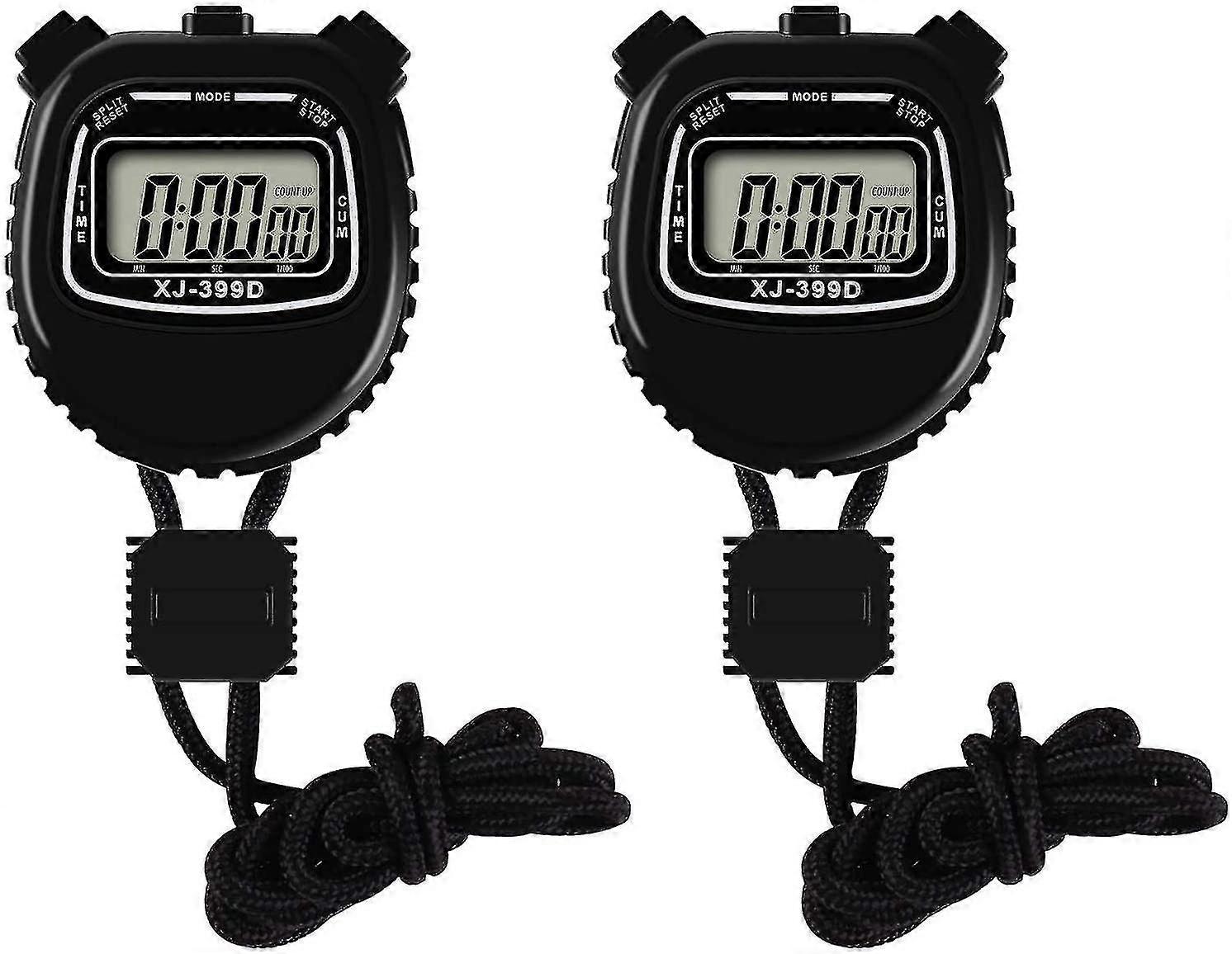 Digital Stopwatch Timers Sports Stopwatch,simple Operation,easy To Get Started,stop Watch With Countdown Timer Alarm , Large Display Waterproof Stopwa