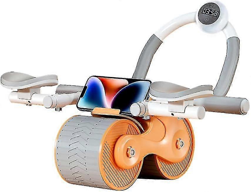 4color/automatic Rebound Abdominal Wheel Ab Roller Wheel,4d Ab Roller With Elbow Support,plank Ab Roller Wheel For Core Trainer, Fitness Abs Trainer R