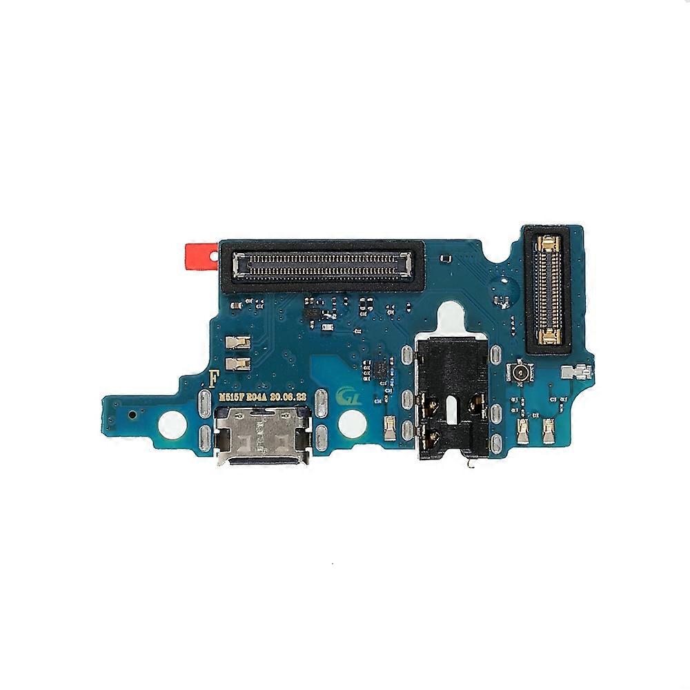 Tail plug Dock Connector Charging Port Flex Cable Replacement (without Logo) for Samsung Galaxy M51 