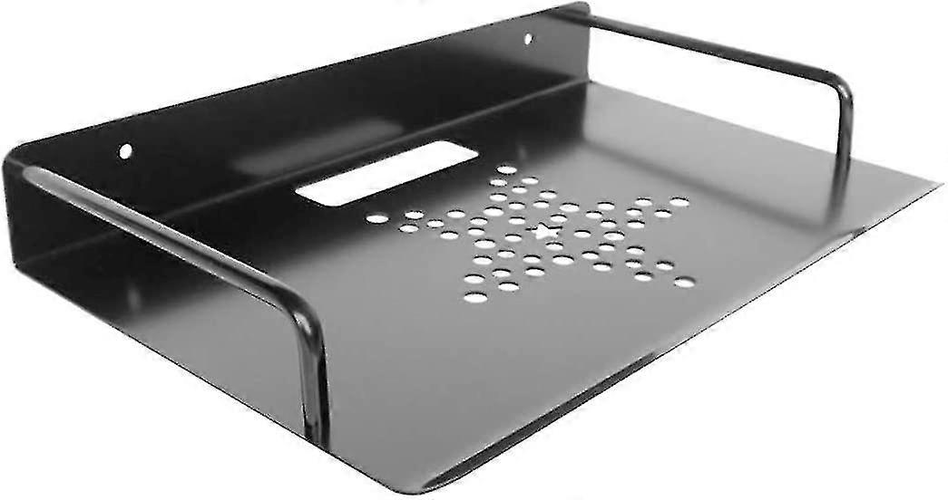 Floating Shelf For Tv Components, Projector Shelf Router Wall Mount Metal Shelf Bracket, Tv Accessories Shelves Can Be Used To Store And Organize Tv B