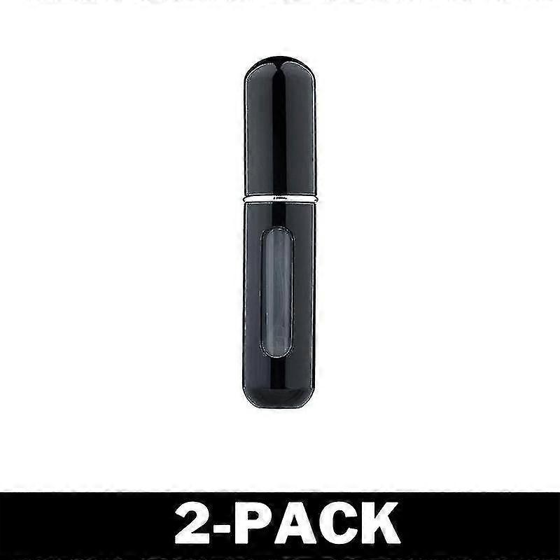 Refill Small Perfume Bottle Of Refillable - Black 2 -pack