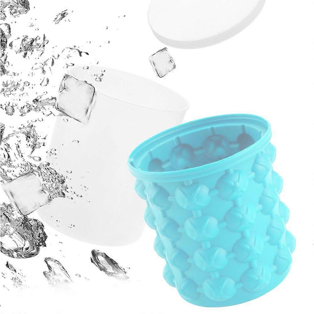 Ice Cube  Maker  Bucket Mold Cooler Makes Small Nugget Ice Chips for Beverage Wine Beer Whiskey