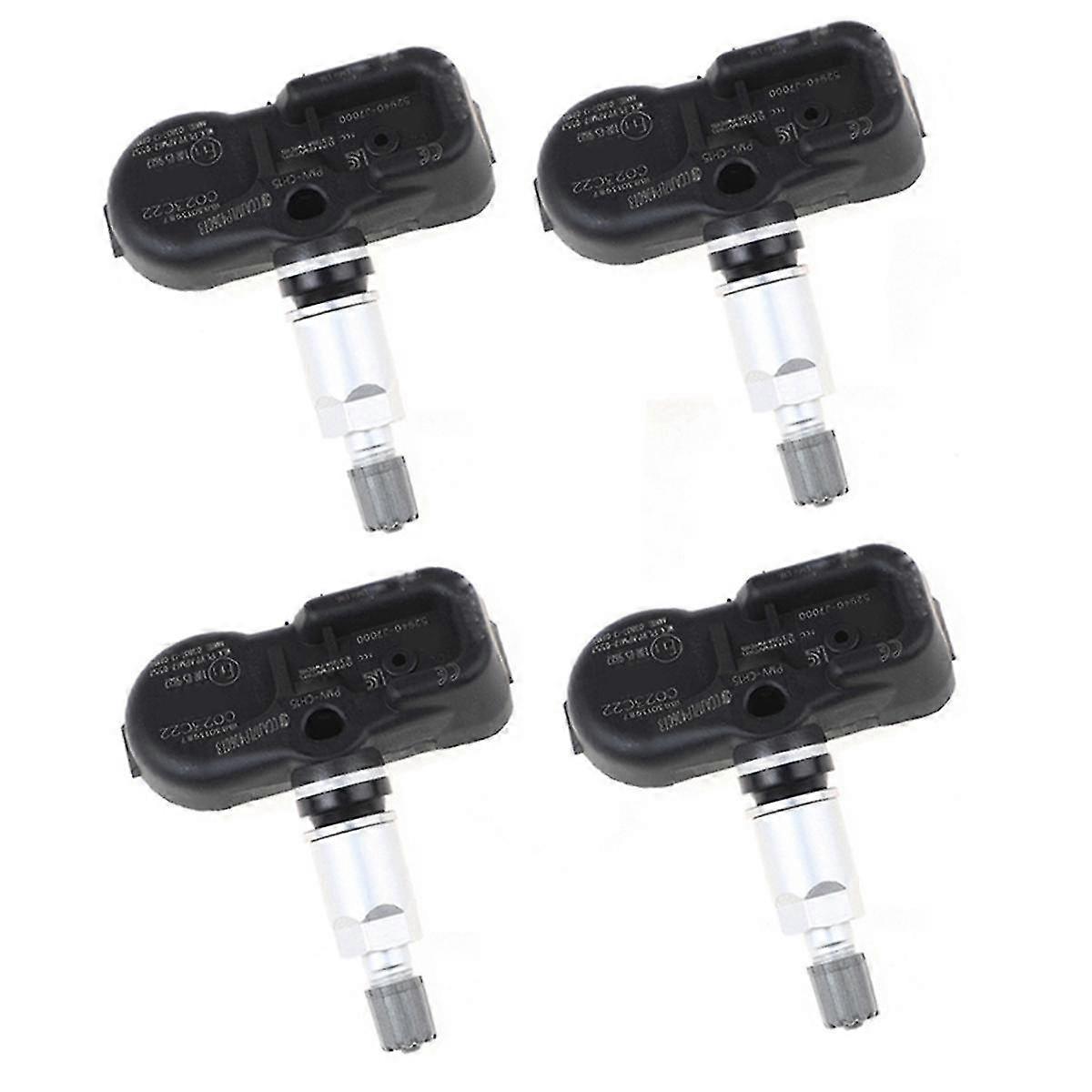 4 stk. dekktrykksensor for bil TPMS 433 MHz for Ceed Proceed PMV-CH15 52940-J7000