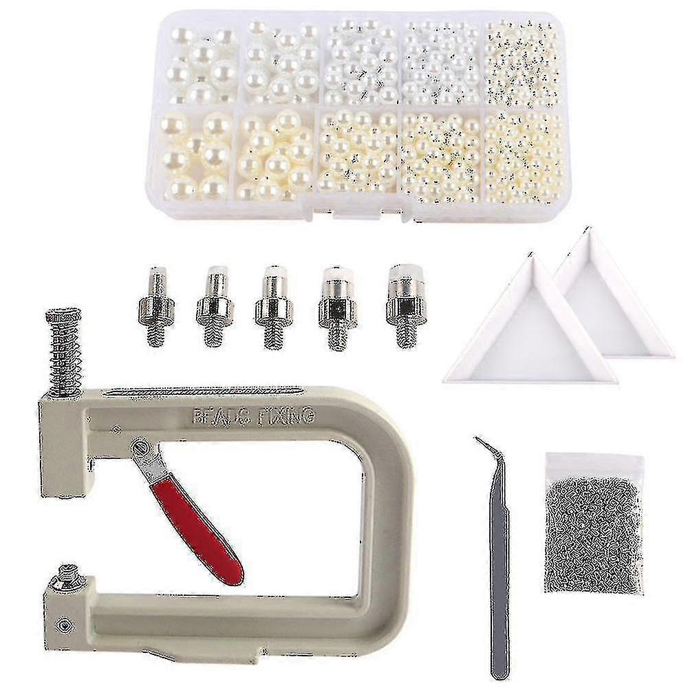 Jewelry Pearl Setting Machine Tools Beads Rivet Fixing Machine