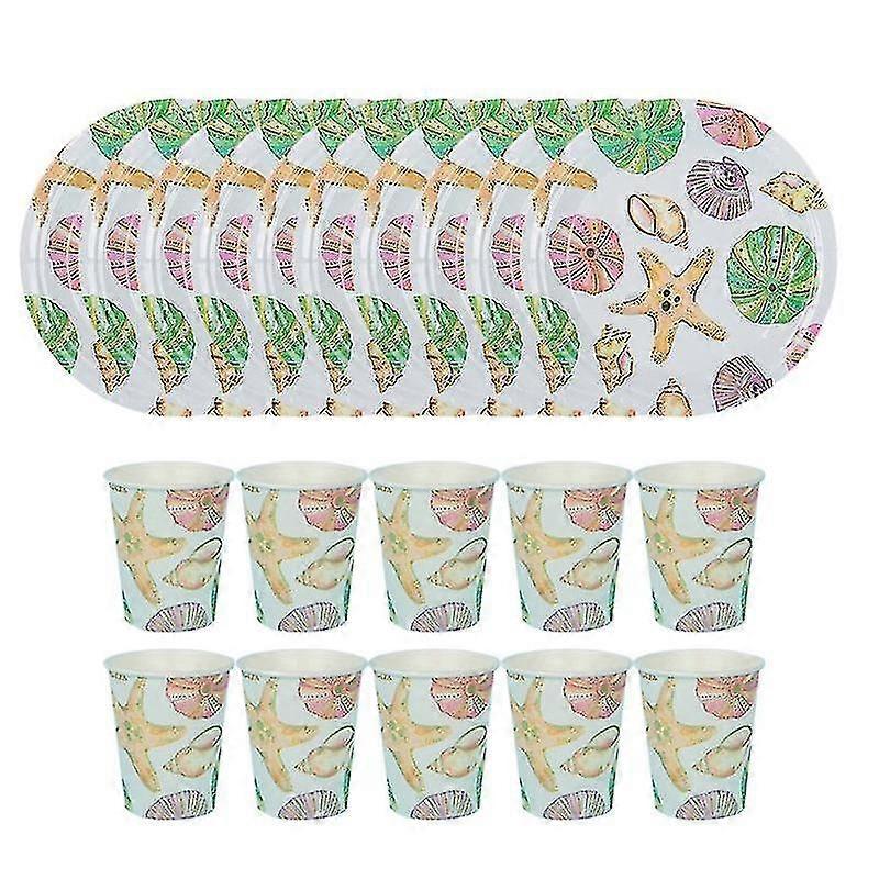 10pcs Paper Cake Plates