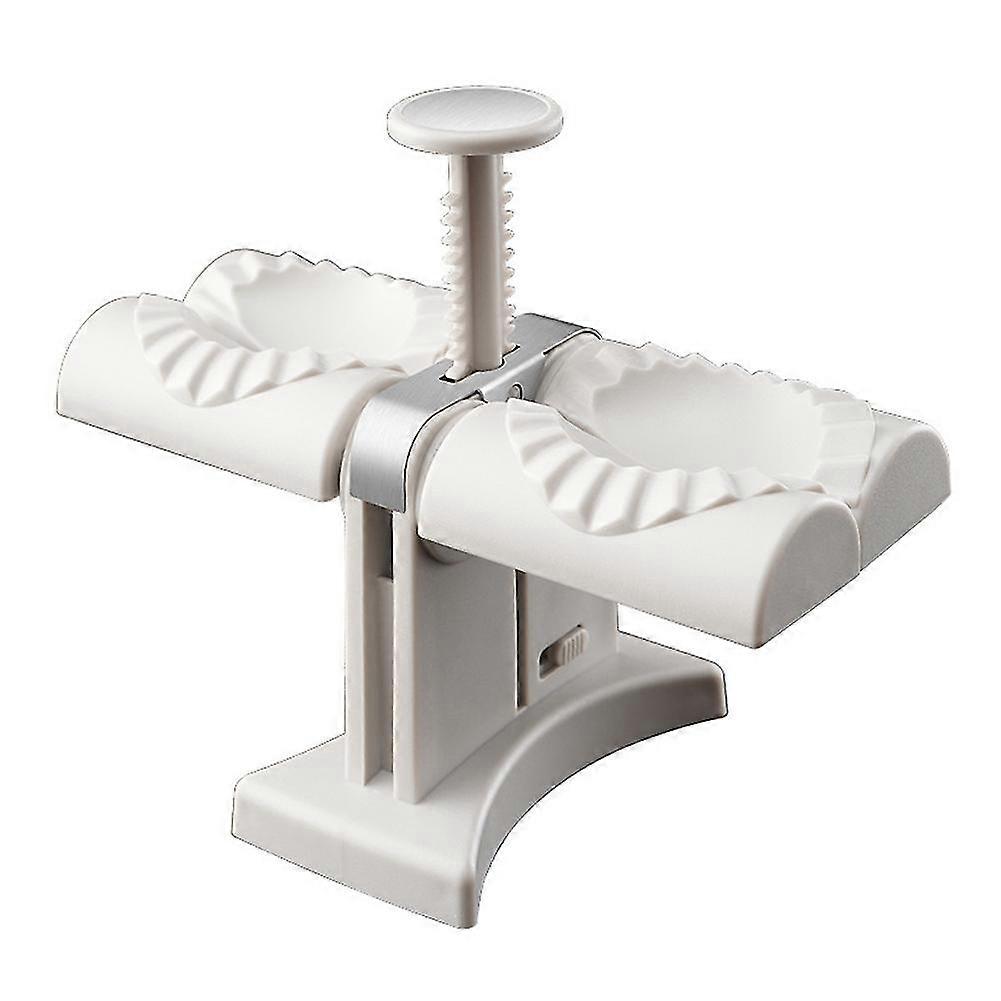 Dumpling Maker Machine, automatische Doppelkopf-Dumpling-Maker-Maschinenpresse, Lazy Dumpling Maker Kit Y