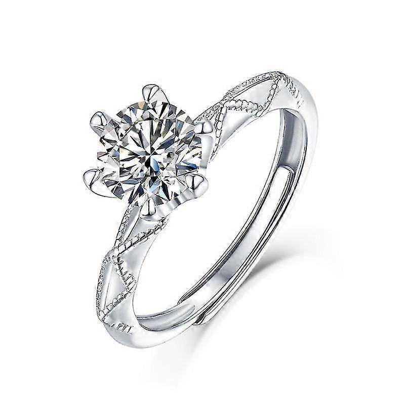 925 Silver Mosan Stone Ring