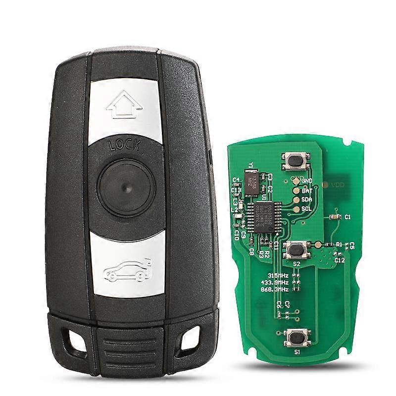 5pcs/lot Remote Key for BMW CAS3 System 315MHz / 868Mhz FSK for X5 X6 Z4 1/3/5/7 Series Vehicle Smart Key Control