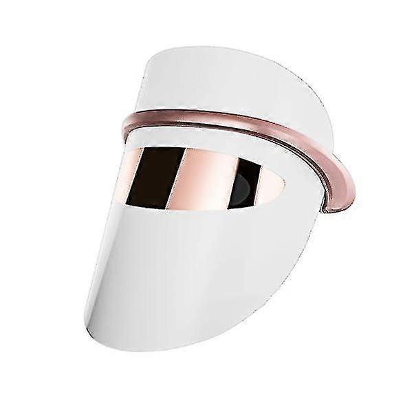 グラミングホワイトニングLEDライトセラピーマスク、アンチシワマスク(ローズゴールド)