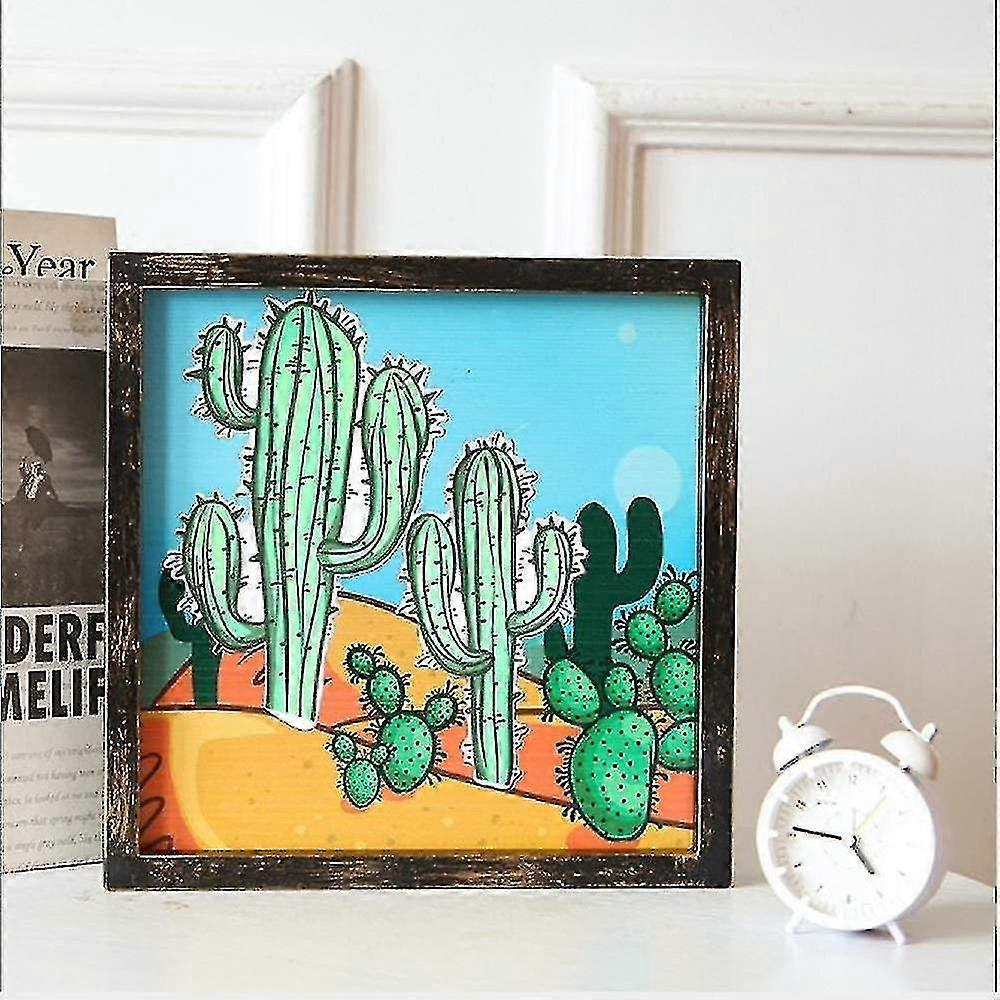 O Photo Frame Ric Picture Frames Led Lamp 's Rat (cactus) H
