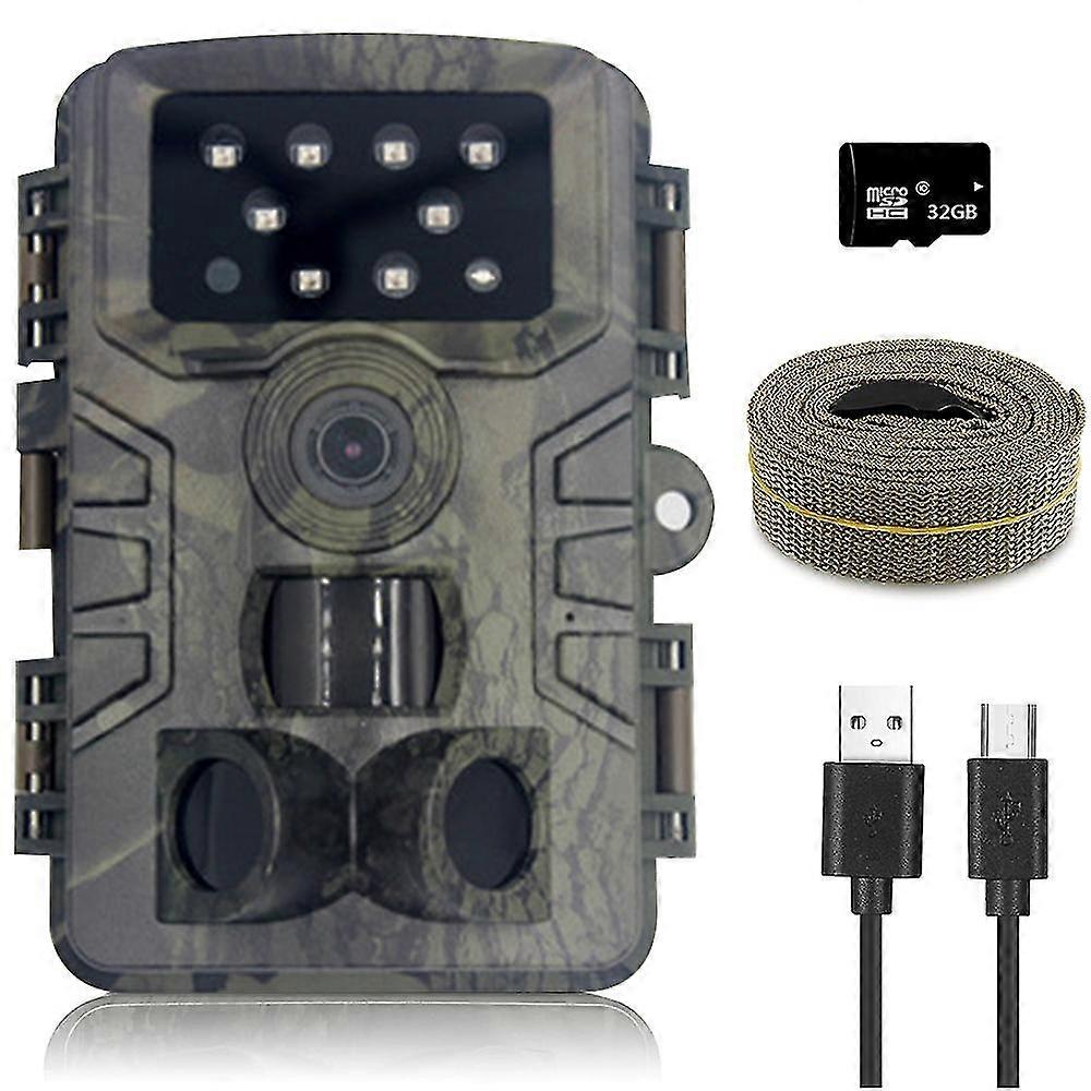 Trail Camera, Hunting Camera With Wide-angle Motion Latest Sensor View Trigger Time Trail Game Camera