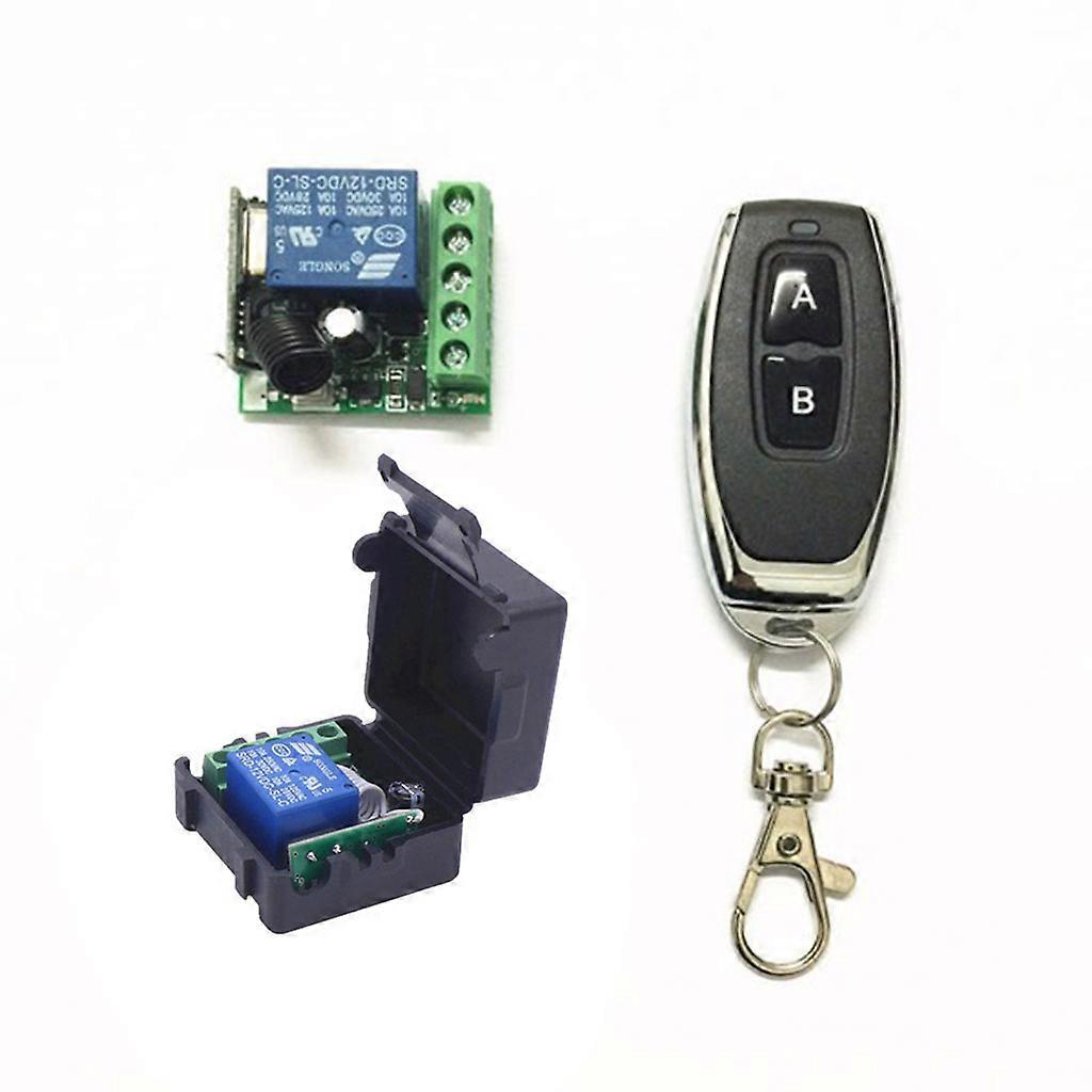 433Mhz Universal Wireless Remote Control Switch DC12V 1CH RF Relay Receiver