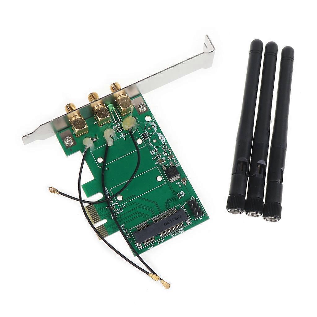 Wireless Wifi Network Card Mini PCIE To PCI-E 1X Desktop Adapter Accessories