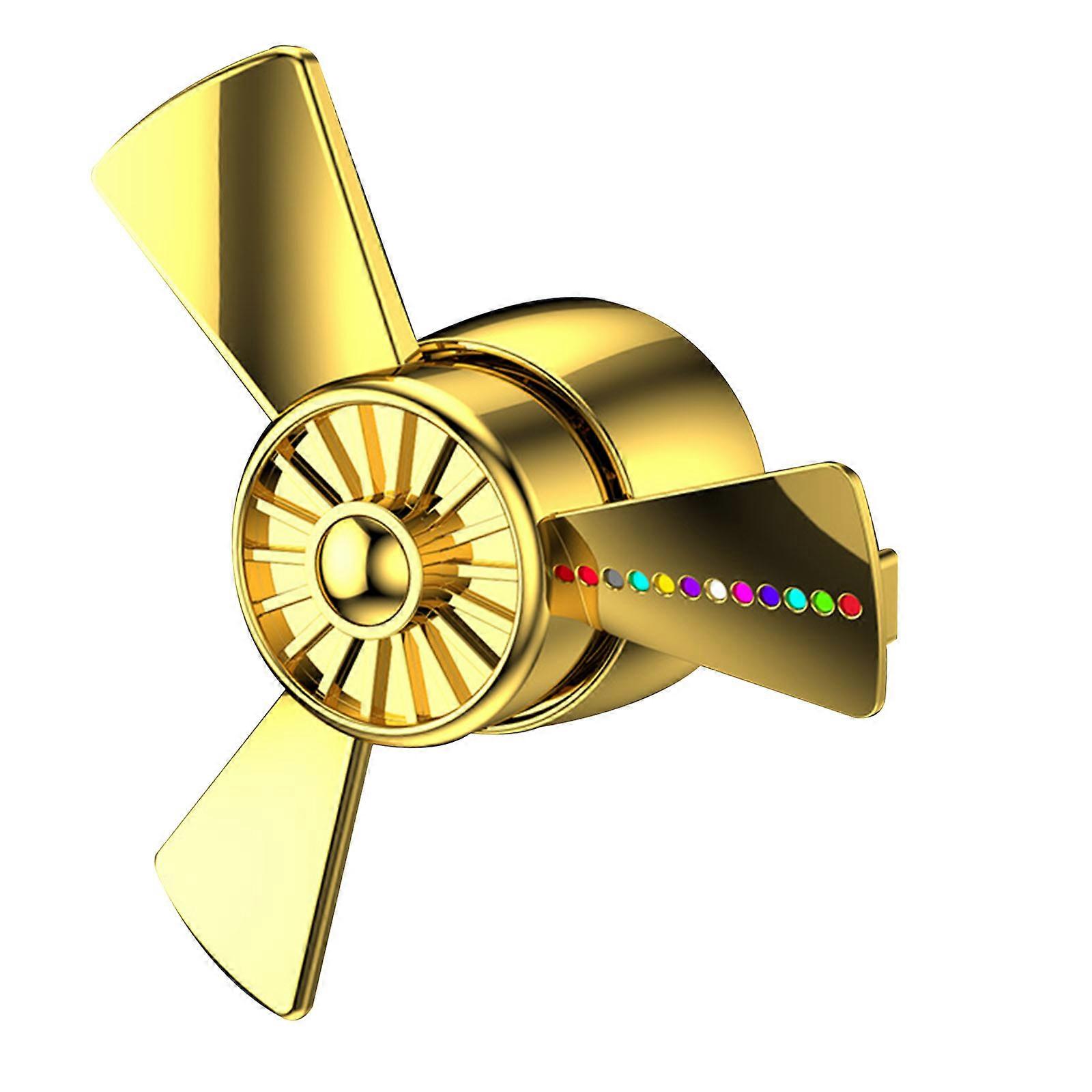 Car Air Freshener Car Diffuser Rotating Propeller Air Outlet Vent Fresheners