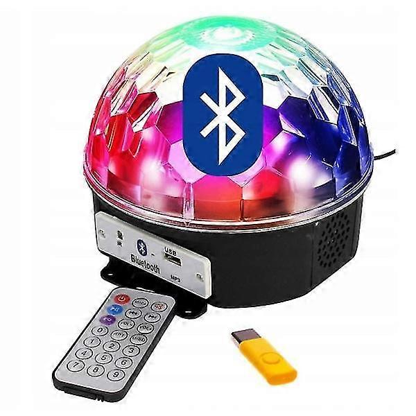 Disco Light with Bluetooth and Speaker - LED Light - RGB Black