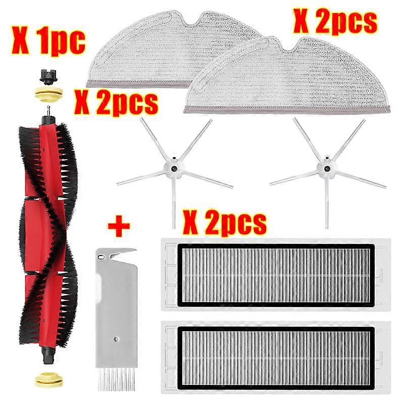Moping Cloth HEPA Filter Side Brush Main Brush For Xiaomi MI Roborock S5 Max S6 Pure MaxV S55 Robot Vacuum Cleaner Accessories Carpet Sweepers