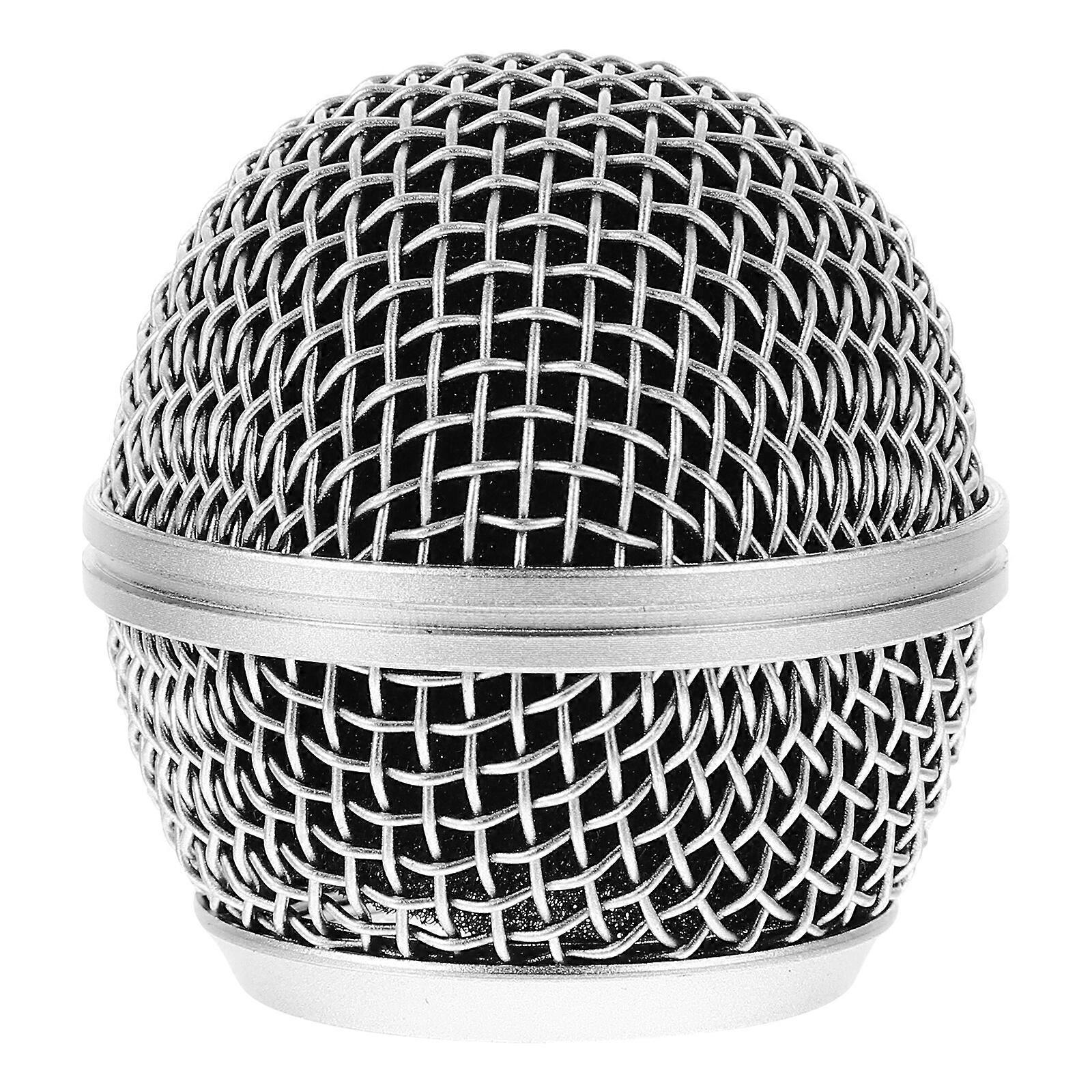 Mikrofon Kugelkopf Ersatz Kugelkopf Mesh Mikrofon Kugelkopf Mesh Grill Mikrofonkopf ersetzen